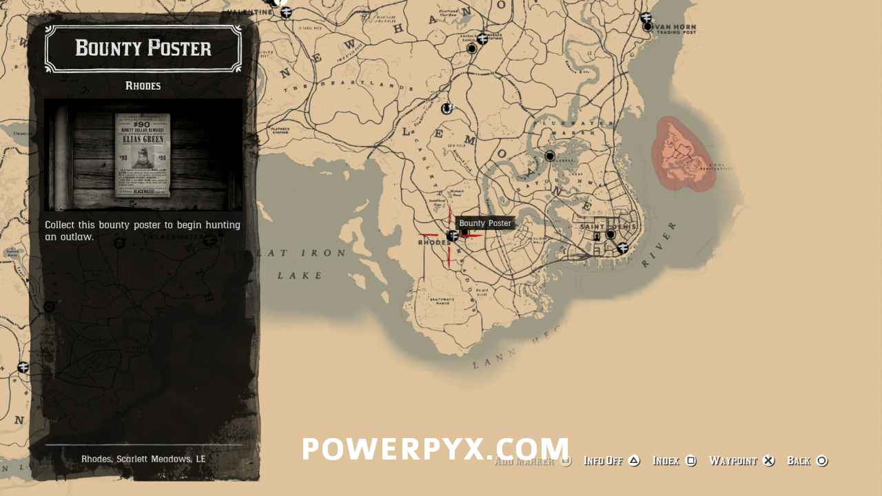 Red Dead Redemption 2 Bounty Locations Guide