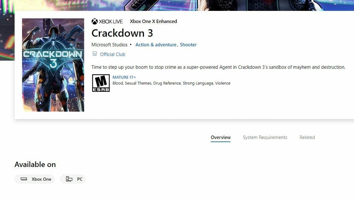 Crackdown 3