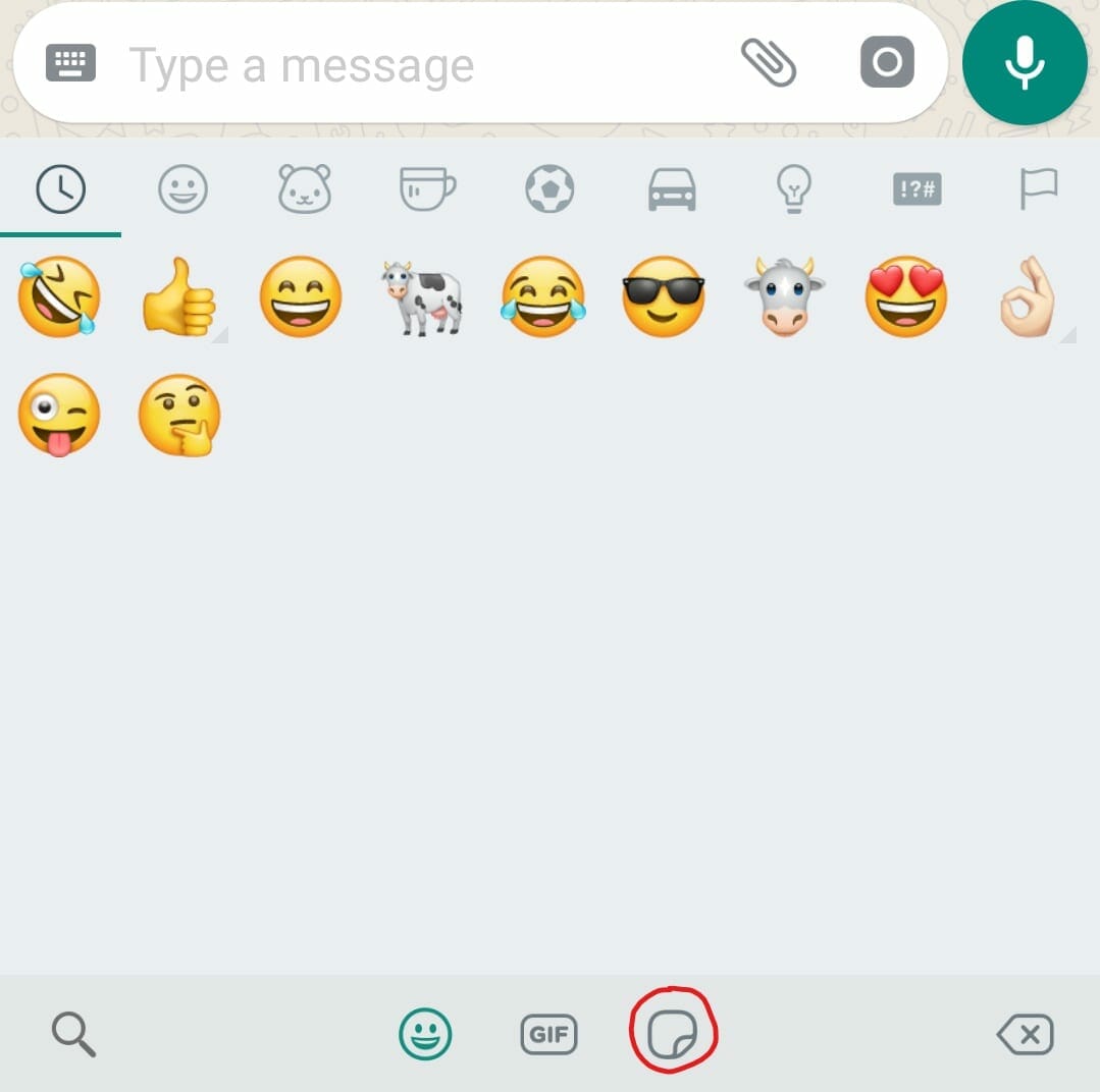 Whatsapp stickers