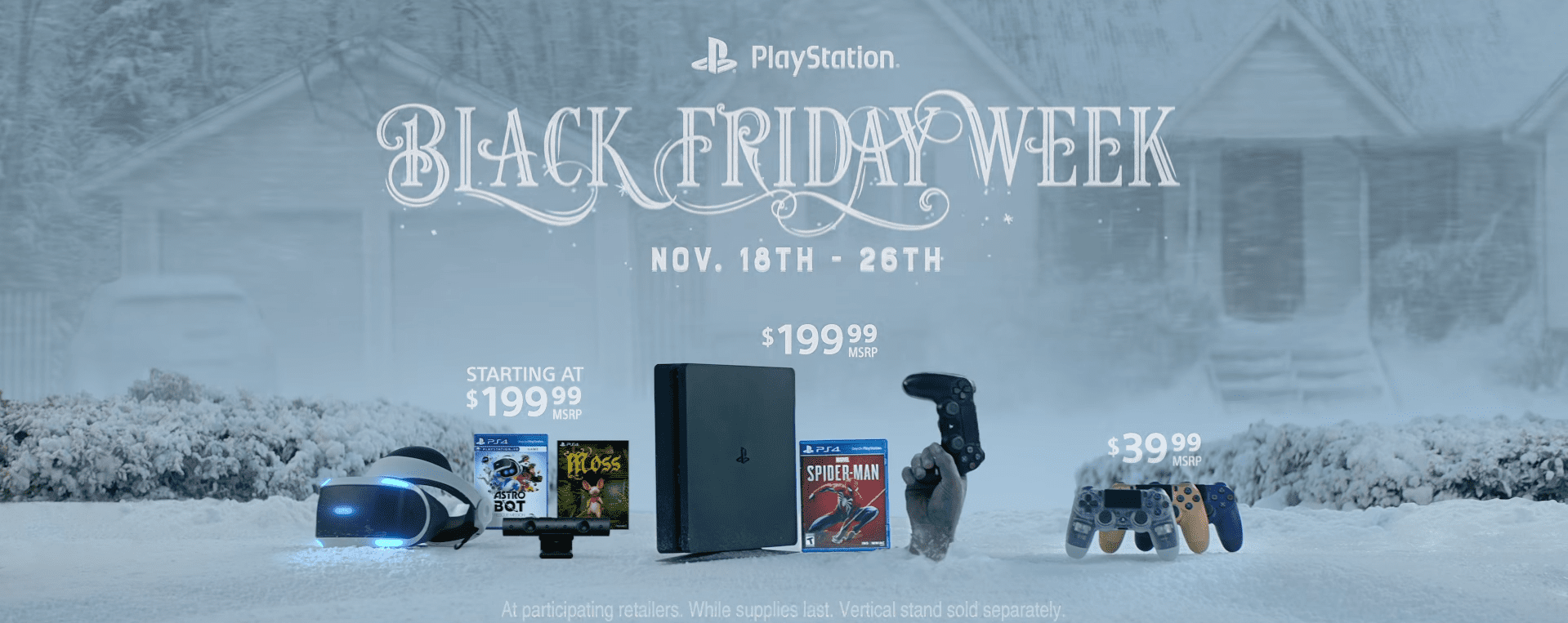 Sony PS4 Black Friday 2018 Deals Revealed PS4 1TB, PS VR and Dual