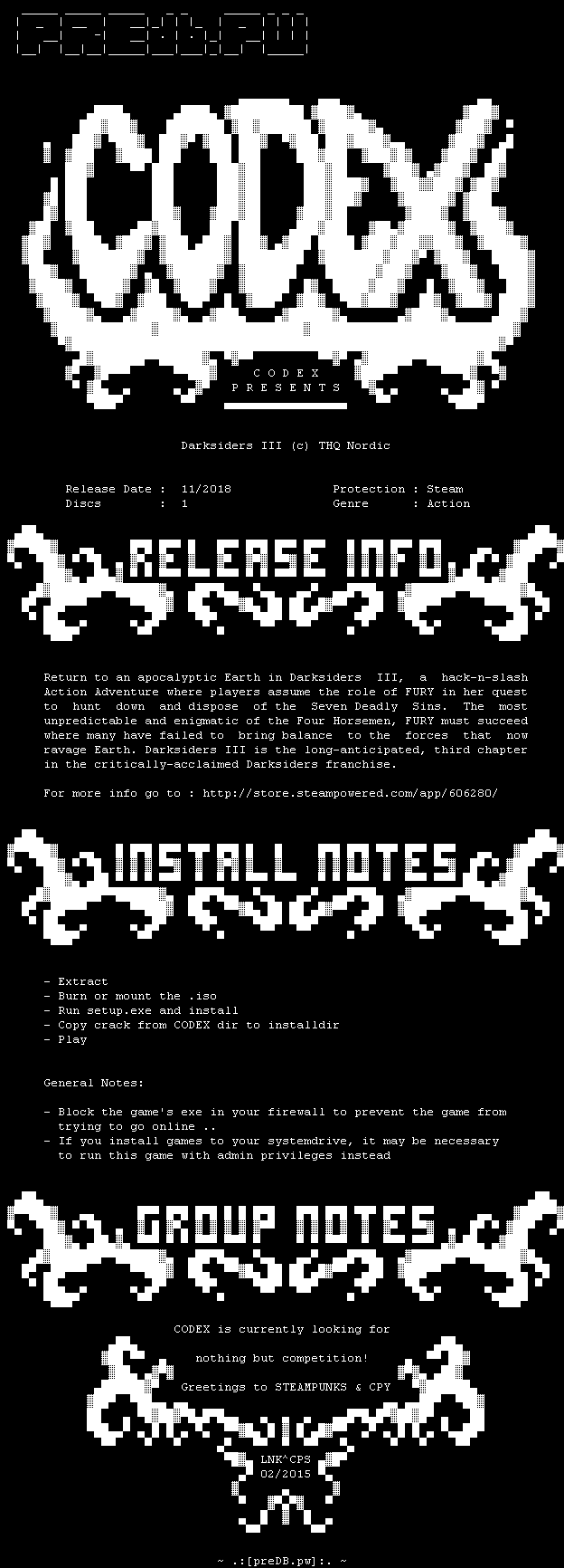 Darksiders III Cracked