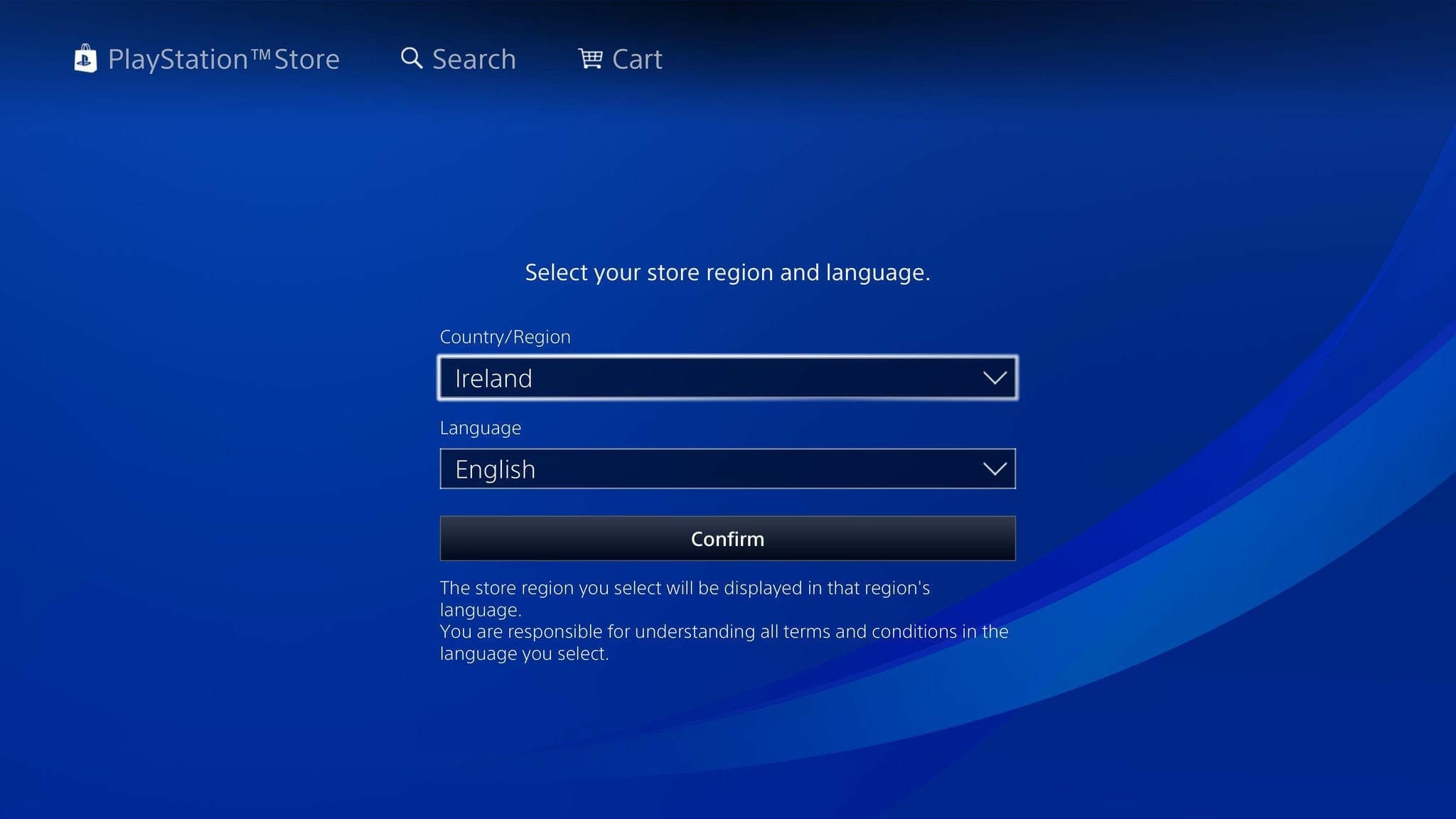 How to Change PS Store Region