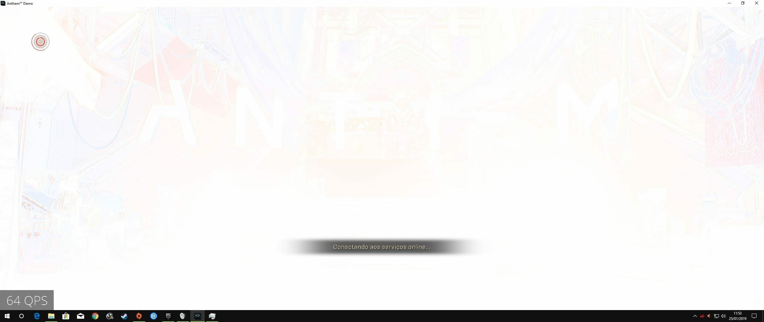 Anthem VIP Demo PC White Screen