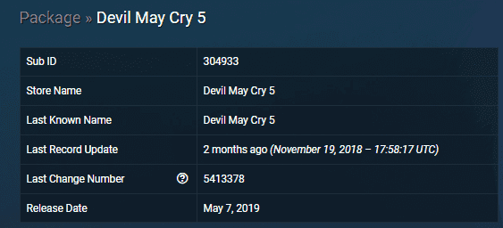 Devil May Cry 5 for PC