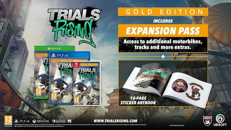 Trials Rising Editions