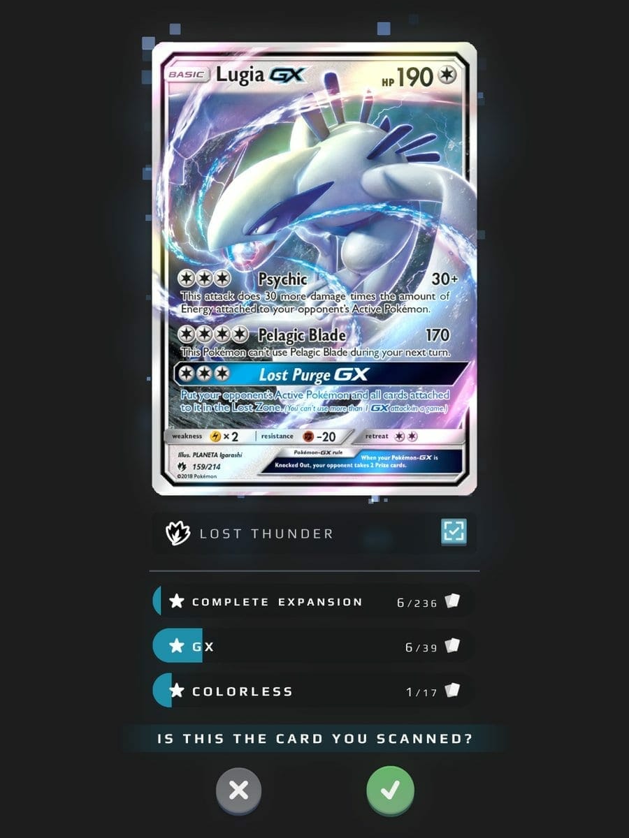 Pokémon Trading Card Game Card Dex App