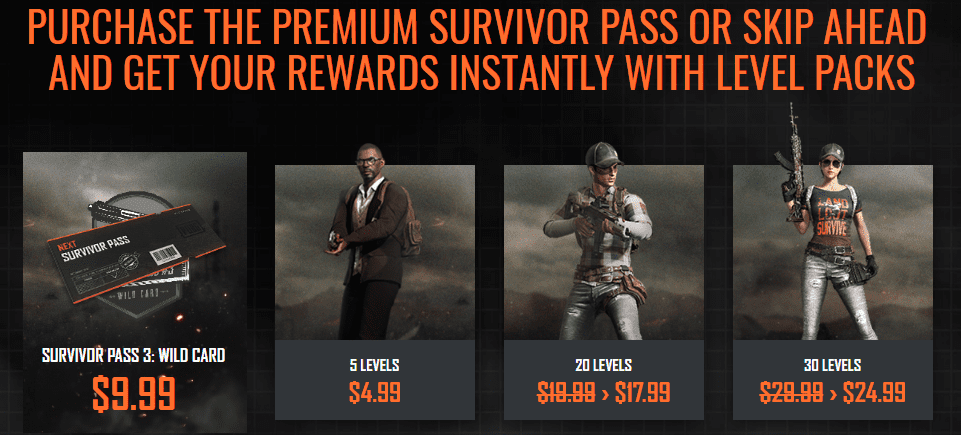 PUBG Survivor Pass 3: Wild Card