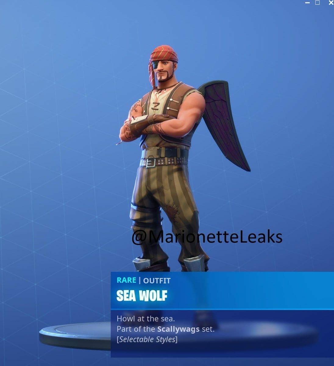 Fortnite v8.20 Leaked Skins