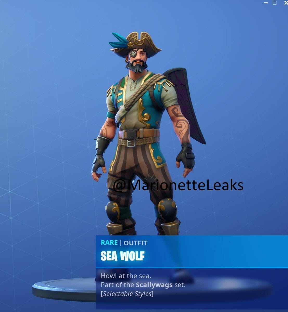 Fortnite v8.20 Leaked Skins