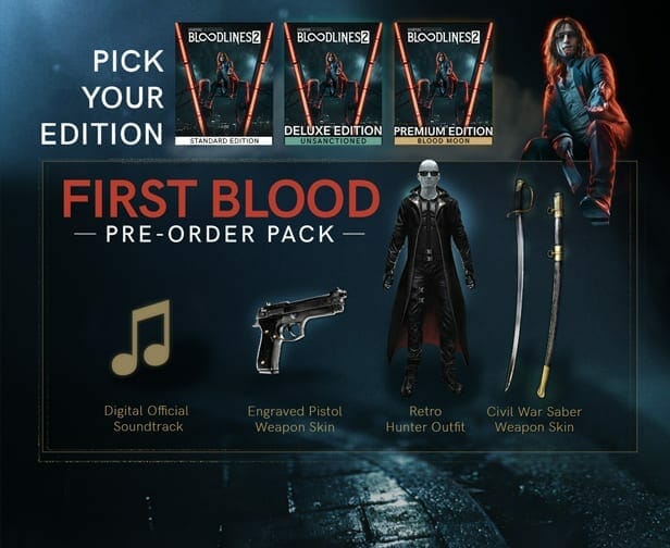 Vampire: The Masquerade - Bloodlines 2 Pre-Order Bonus