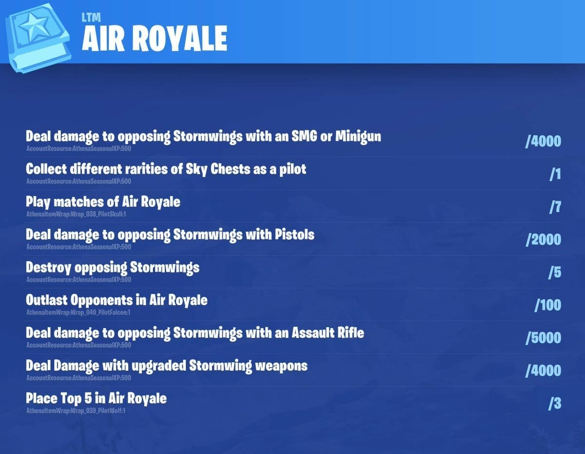 Fortnite Air Royale