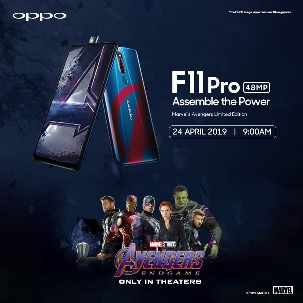 Oppo F11 Pro Avengers Edition