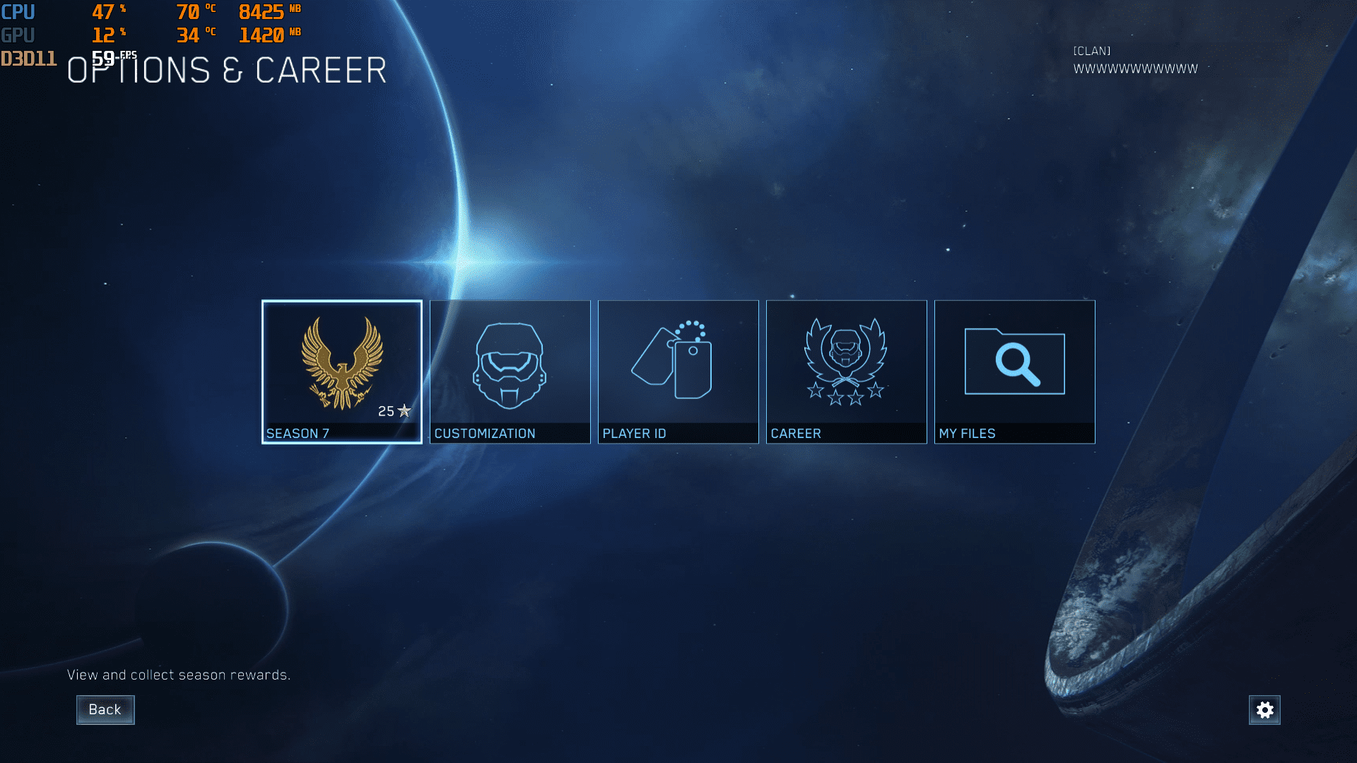 Halo Master Chief Collection PC Settings and All Menu Screenshots