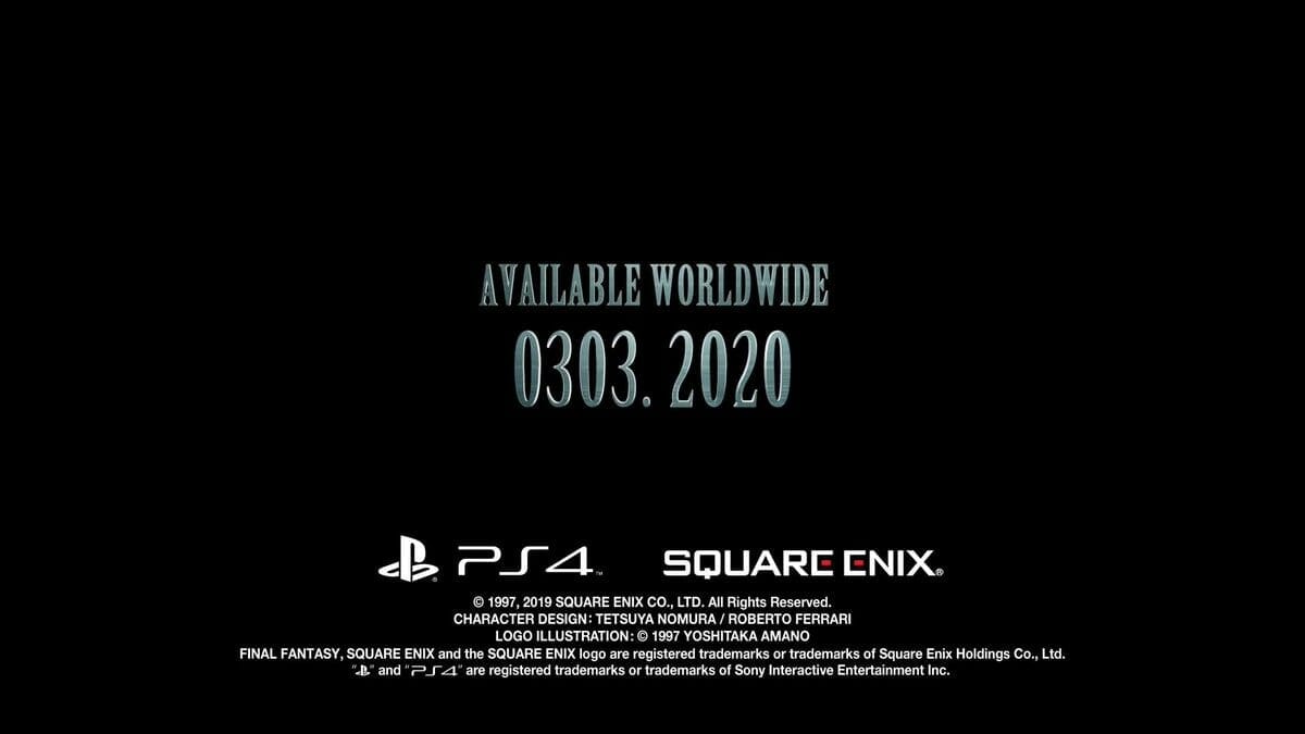 Xbox Final Fantasy VII Remake for Xbox One