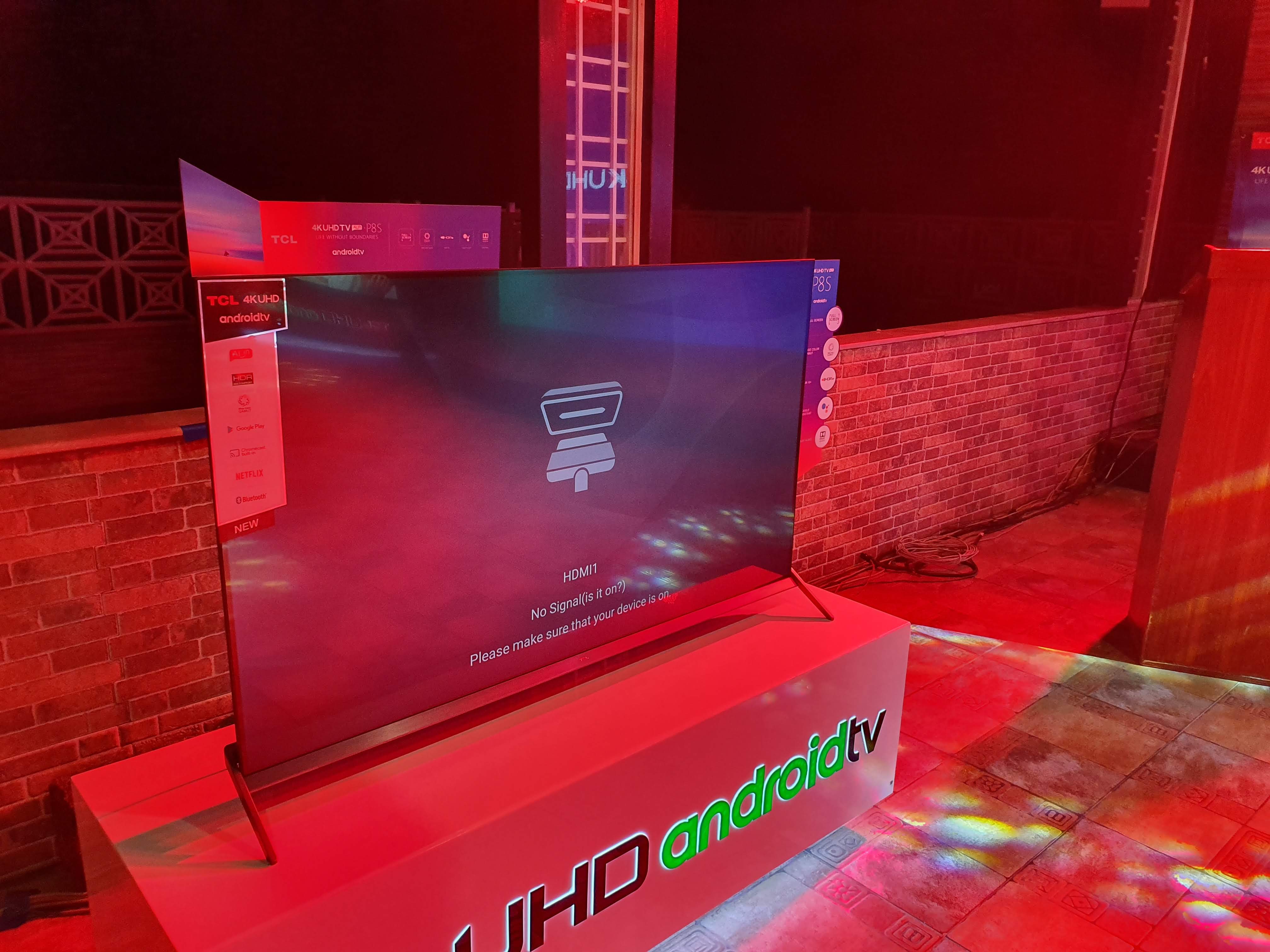 TCL P8S 4k UDH TV with Android