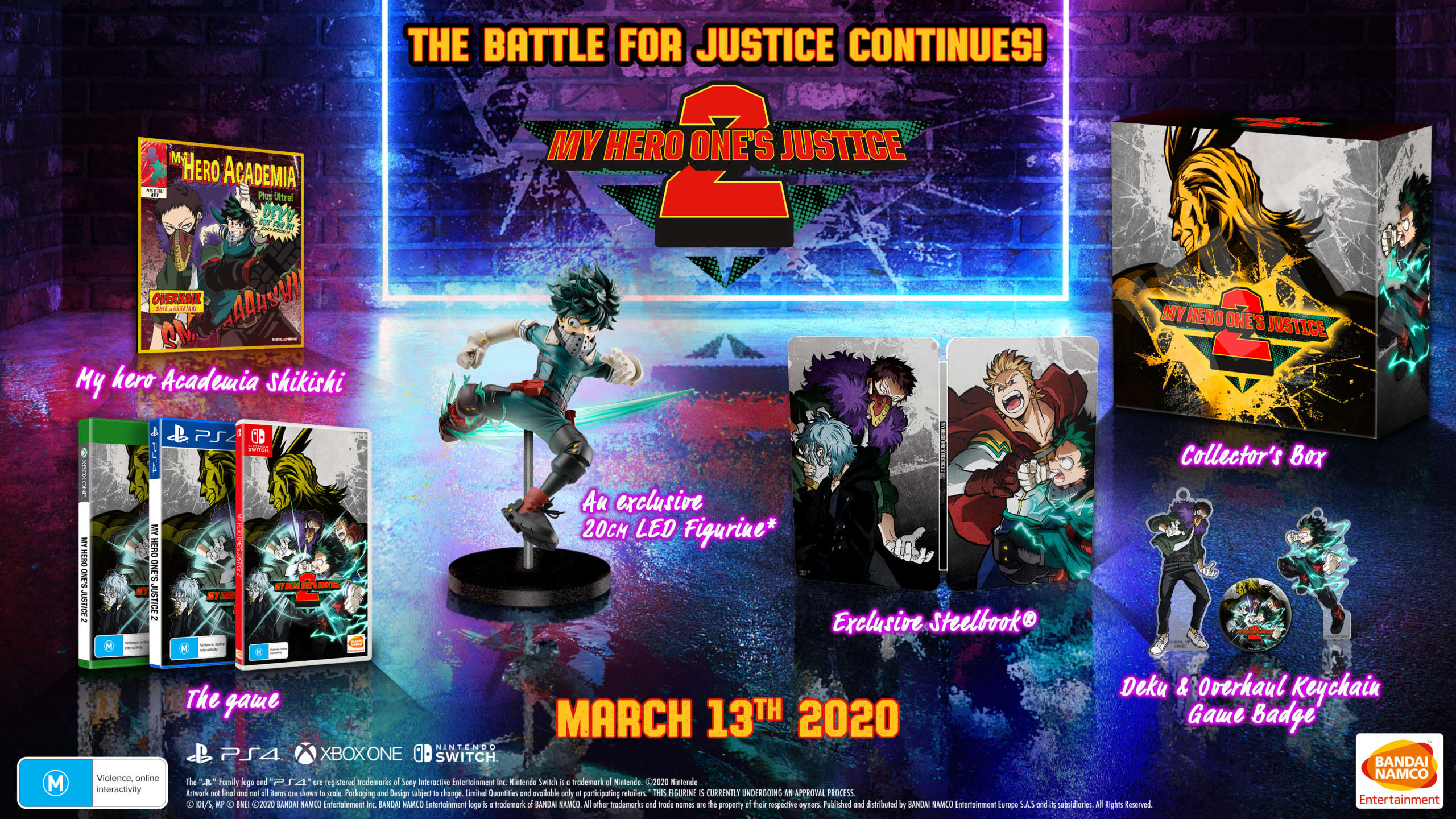 My Hero One's Justice 2 Release Date