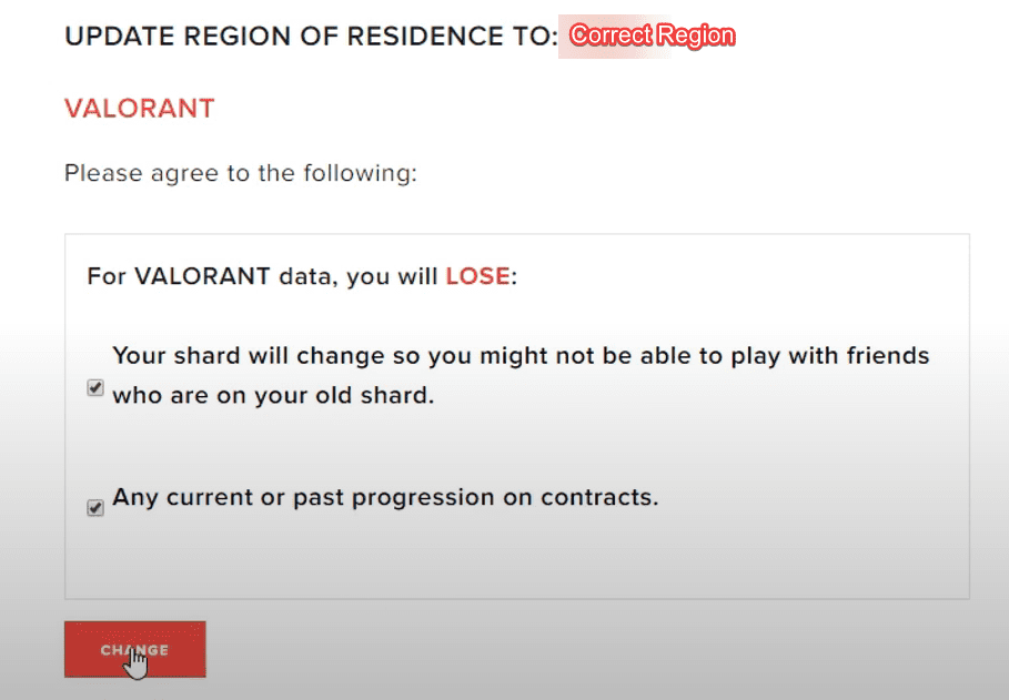 Valorant Region