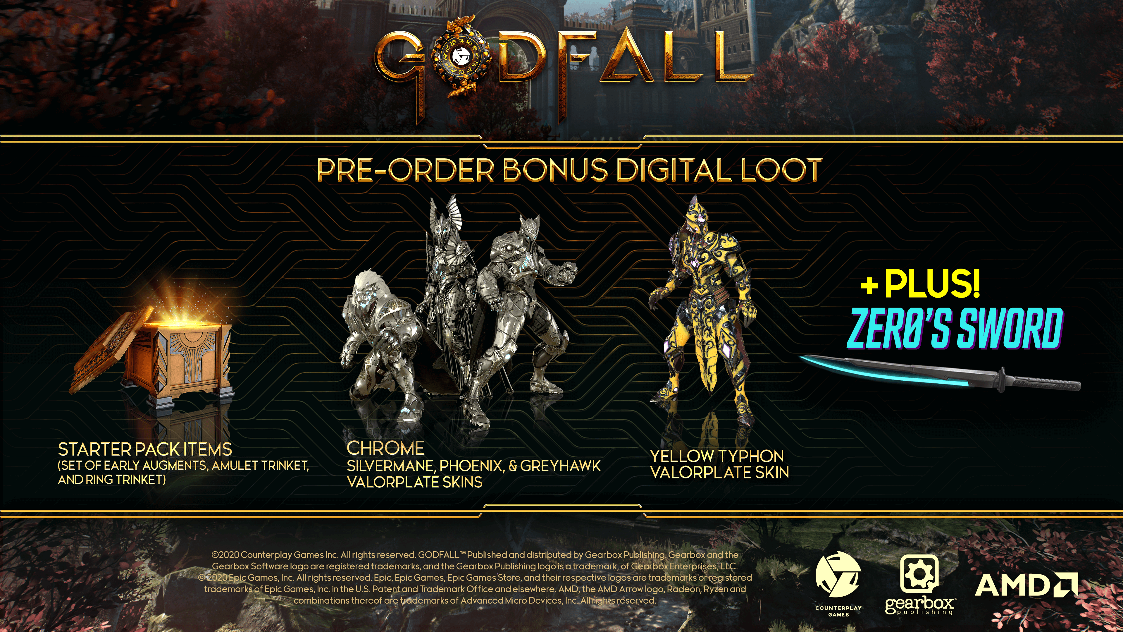 Godfall Pre-Order Bonus