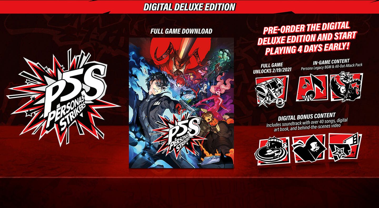 Persona 5 Strikers Editions