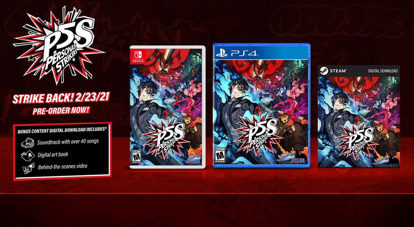 Persona 5 Strikers Editions