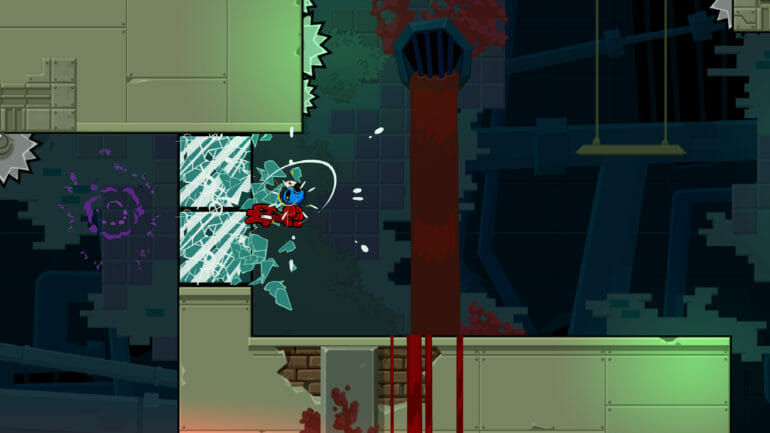 Super Meat Boy Forever Crashing