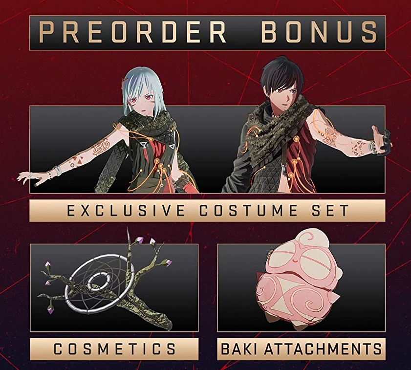 Scarlet Nexus Pre-Order Bonus