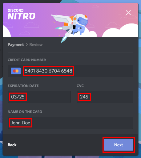 discord nitro free code generator