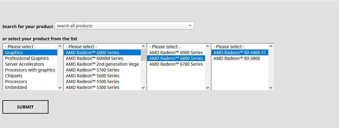 To show how to select your AMD GPU