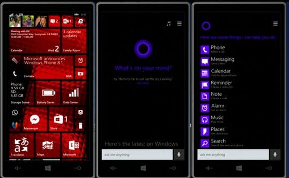 Cortana Working
