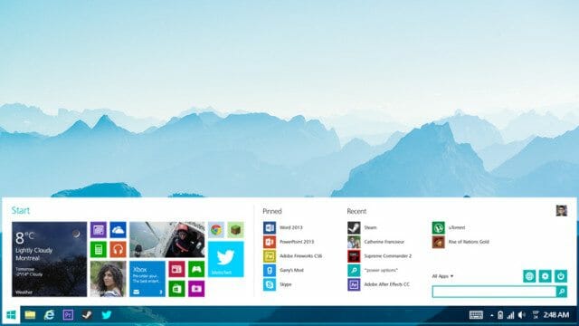 Windows 8.1 Start Menu Windows 8.1 Start Menu