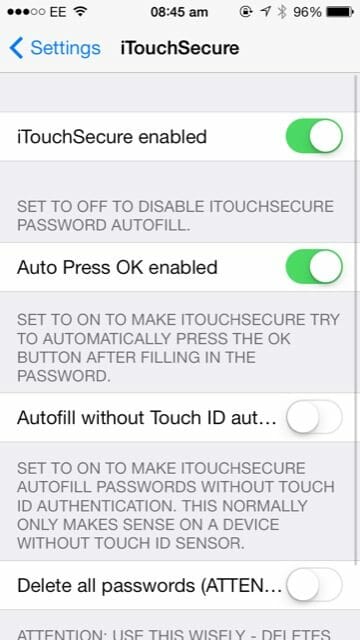 itouchsecure-configurations itouchsecure-configurations