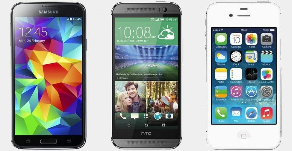 Greatly Anticipated iPhone 6 Design Samsung Galaxy S5 vs hTC One m8 vs iPhone