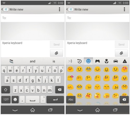 xperia keyboard