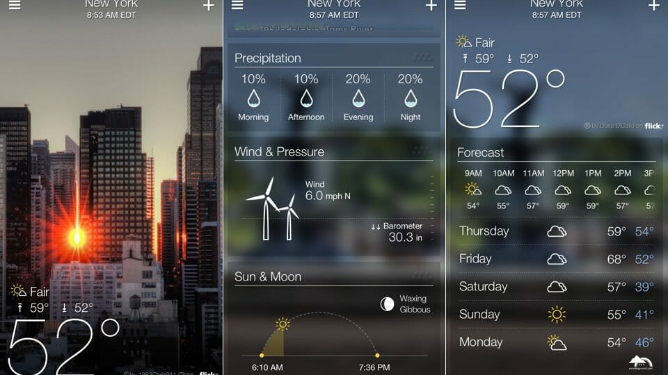 Yahoo Weather app updated with support for iPads, download now